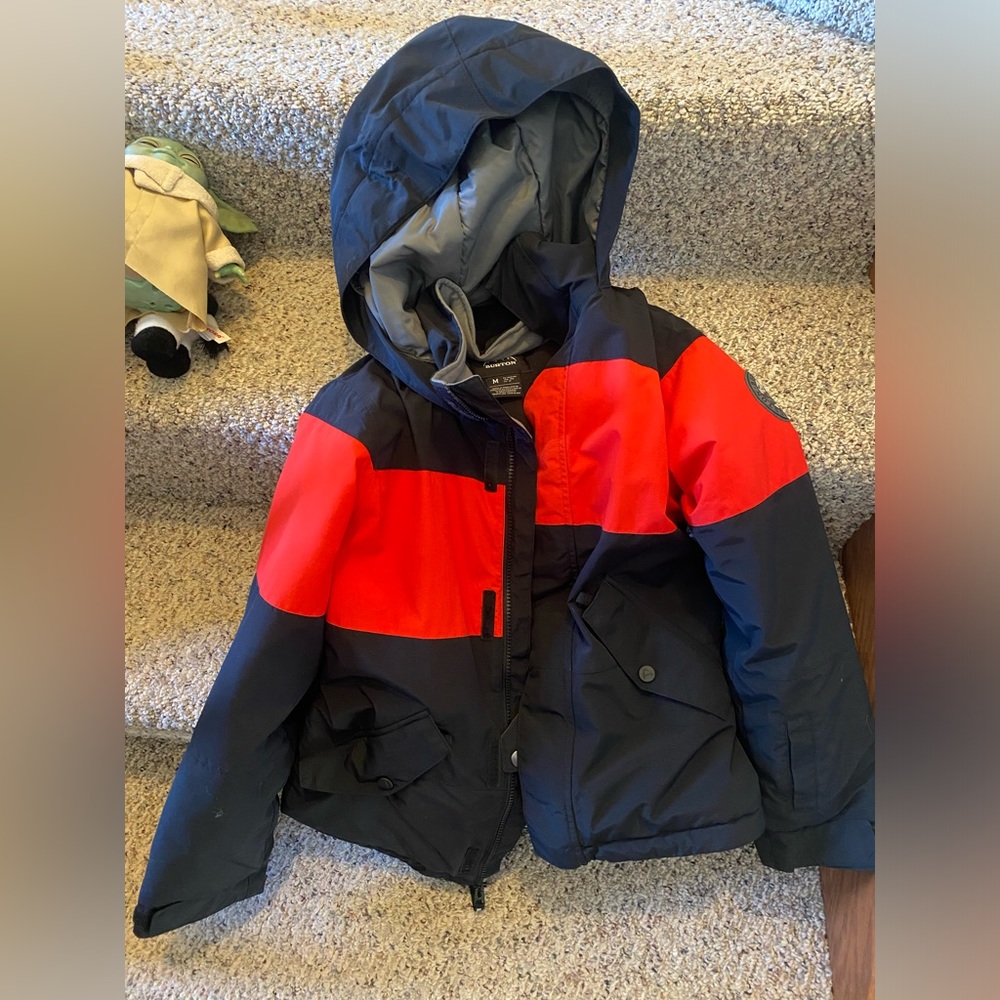 Burton boys size medium winter coat